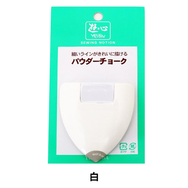 Маркер «Порошковой мел белый» Yushin играет сердце