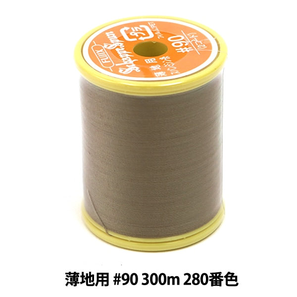 Нитки для швейной машины "Shappespan Thin Ground #90 300M 280 №" Fujix Fujix