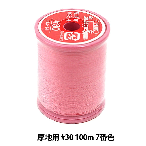 Filo per macchina da cucire "SHAPPESPAN Spesso terreno #30 100m 7th Color" Fujix Fujix