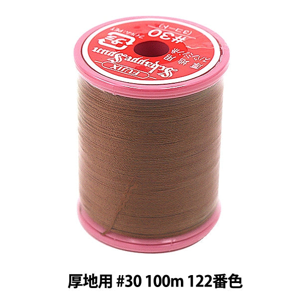 Filo per macchina da cucire "Shappespan Spesso terreno #30 100m 122" Fujix Fujix