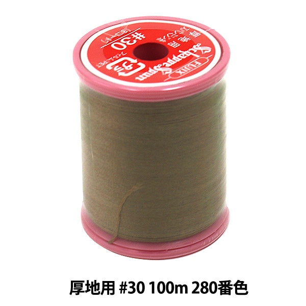 Filo per macchina da cucire "SHAPPESPAN Spesso terreno #30 100m 280 No."