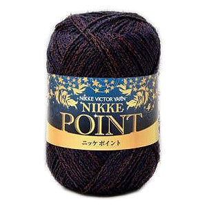 秋冬毛糸 『POINT (ポイント) 601番色』 NIKKEVICTOR ニッケビクター