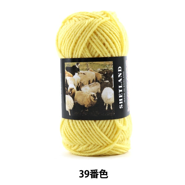 الخريف/الشتاءخيوط الغزل "لون شتلاند 39" Puppy