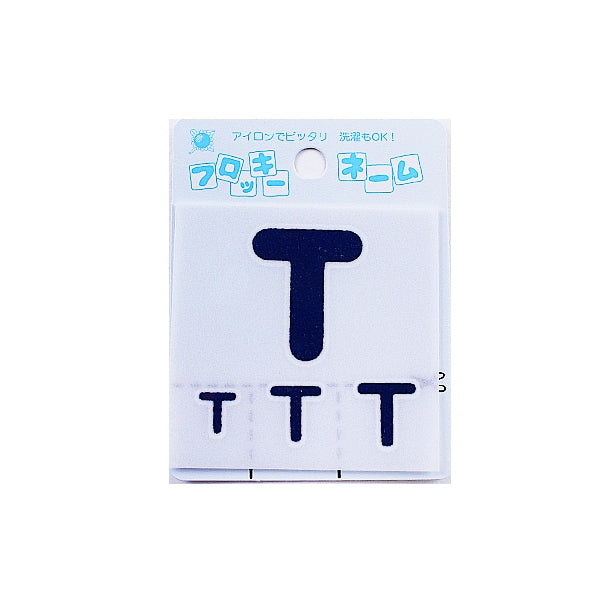 補丁 “羊水名稱(字母)海軍藍色T” Terai