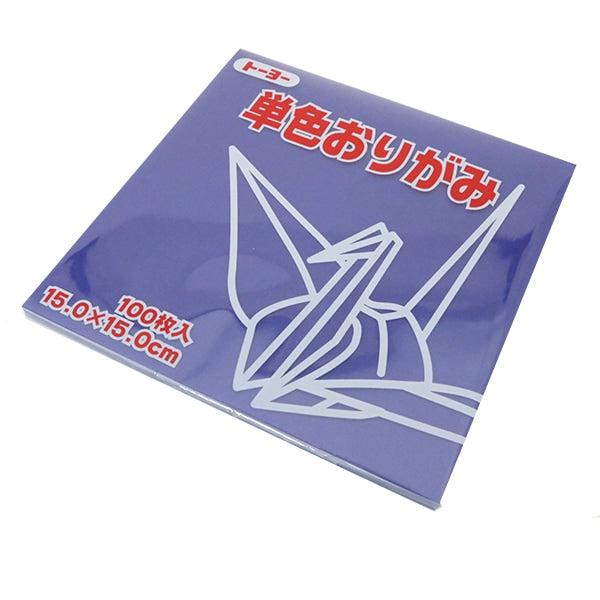 折り紙 千代紙 『単色おりがみ 15.0 40こん』 トーヨー – Yuzawaya
