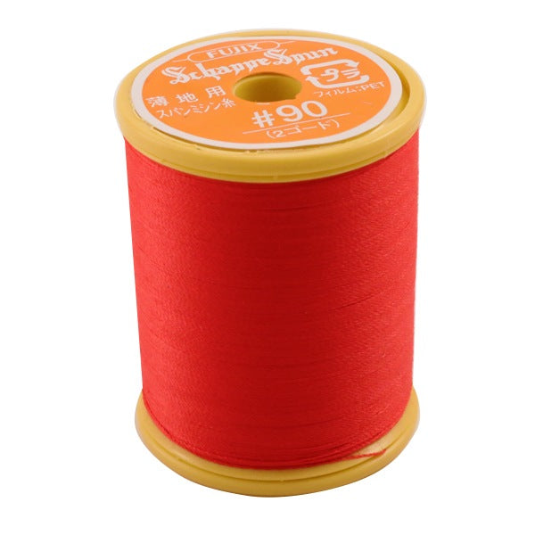 Sewing machine thread "Shappespan thin ground #90 300m 10th color" FUJIX Fujix
