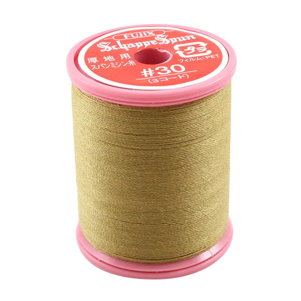 Sewing machine thread "Shappespan thick ground #30 100m 70 color" FUJIX Fujix