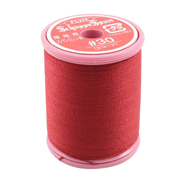 Sewing machine thread "Shappespan thick ground #30 100m 15th color" FUJIX Fujix