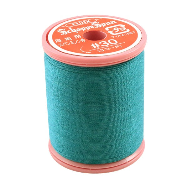 Sewing machine thread "Shappespan thick ground #30 100m 77th color" FUJIX Fujix