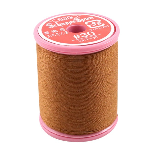 Sewing machine thread "Shappespan thick ground #30 100m 118th color" FUJIX Fujix