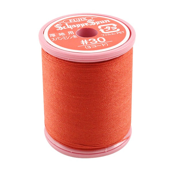 Sewing machine thread "Shappespan thick ground #30 100m 39th color" FUJIX Fujix