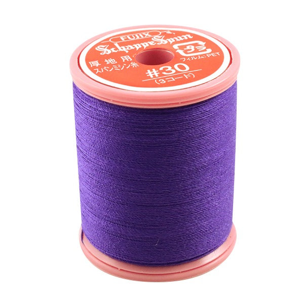 Sewing machine thread "Shappespan thick ground #30 100m 45 color" FUJIX Fujix