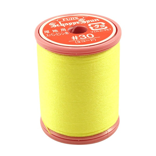 Sewing machine thread "Shappespan thick ground #30 100m 28th color" FUJIX Fujix
