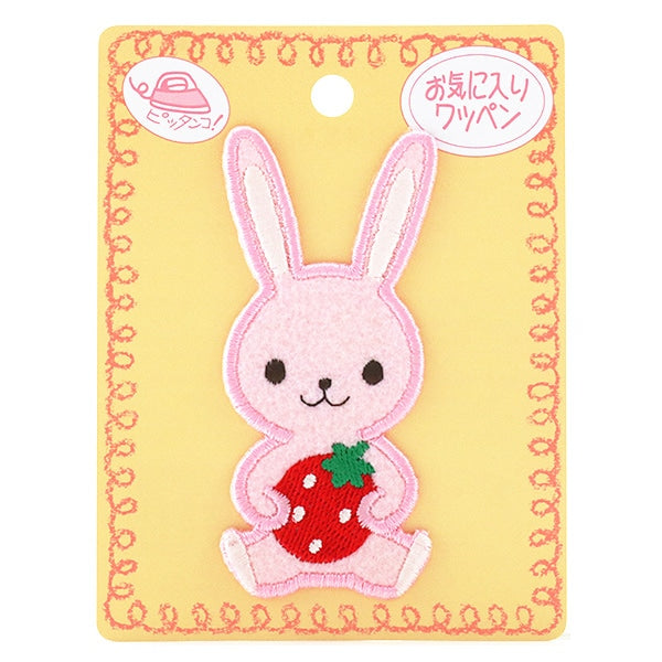 ワッペン 『MOW409 ワッペン うさぎチャン』 KIYOHARA 清原