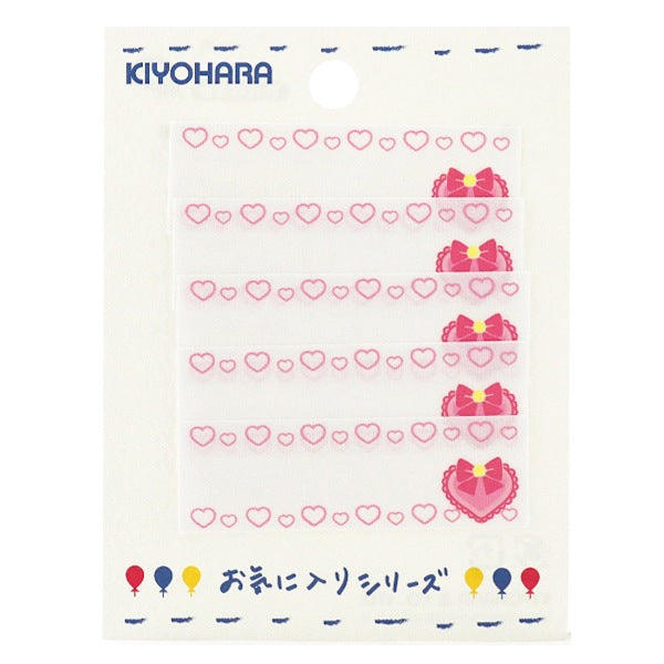 补丁 “ MOW678名称标签SS心脏丝带』 KIYOHARA