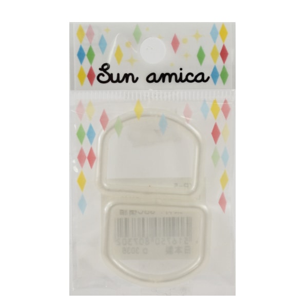 Handicraft parts "D-can 25mm Pearl White DKP-5"