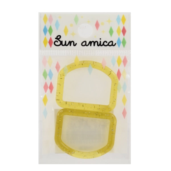 Handicraft part "D-kan glitter 2 lemon DKL-4"