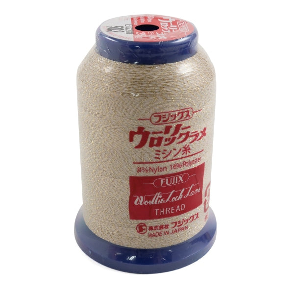 For rock sewing machineSewing machine thread "Woolly lock lame high extension 1000m (25g) 503 color" FUJIX Fujix