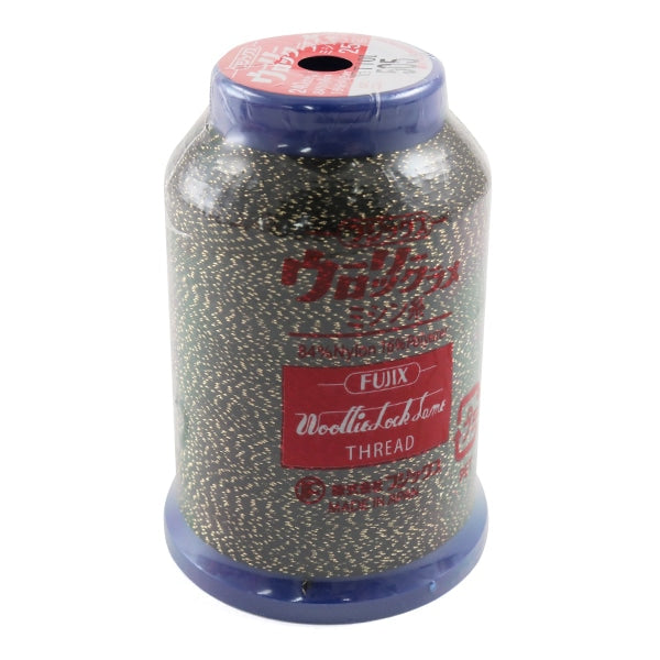 For rock sewing machineSewing machine thread "Woolly lock lame high extension 1000m (25g) 505th color" FUJIX Fujix