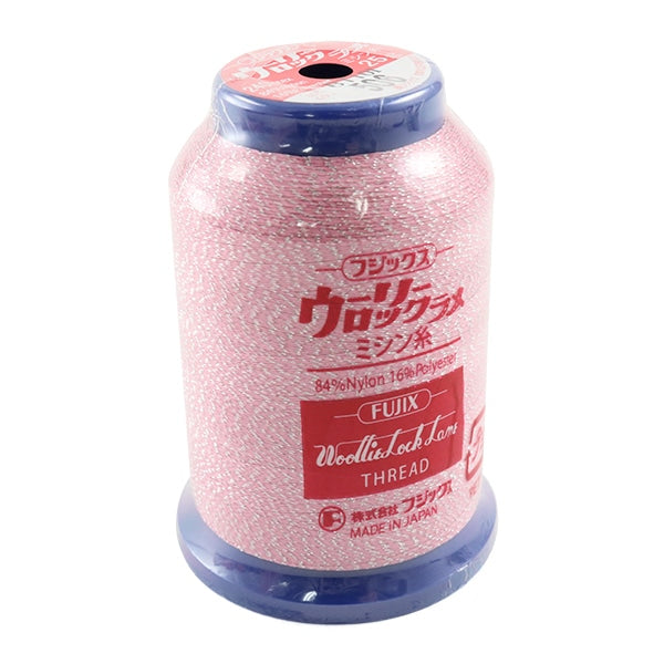 For rock sewing machineSewing machine thread "Woolly lock lame high extension 1000m (25g) 506 color" FUJIX Fujix