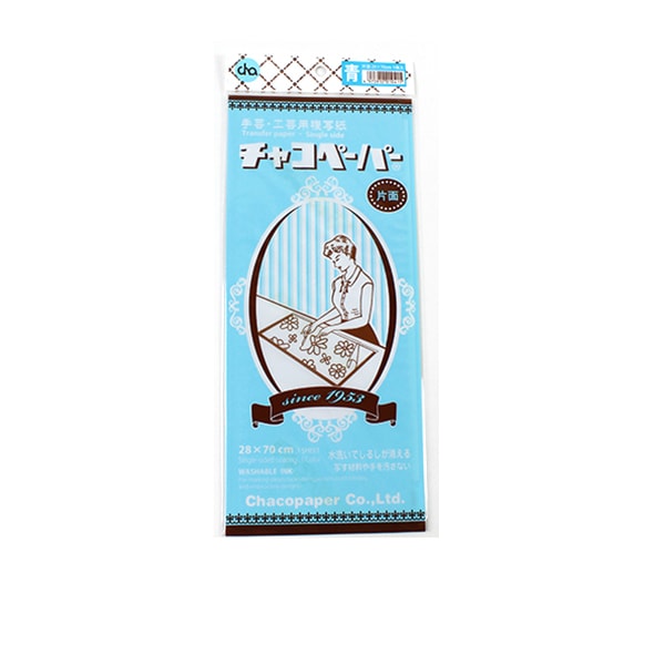 手工藝品標記紙“ Chaco紙單面藍色MA-3” KIYOHARA