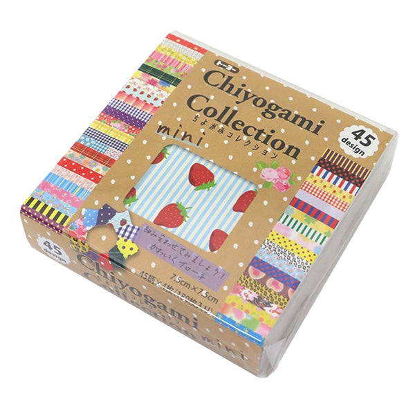 Origami Chiyo Paper "Chiyogami Collection Mini (7,5) 018055" Тойо