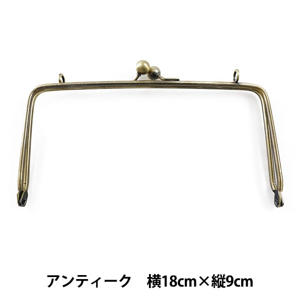 metallici Gamaguchi "Miovemetallici Gamaguchi Antique quadrati da 18 cm H207-019-4" Hamanaka