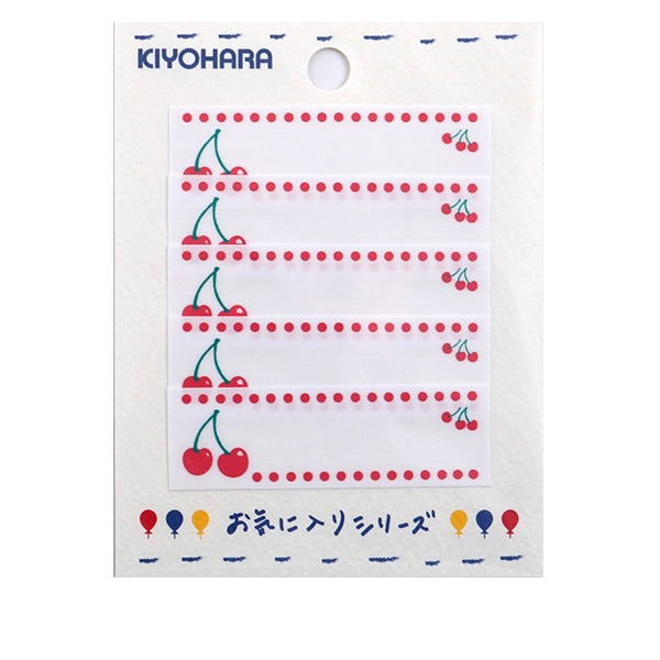 Parche "Etiqueta de nombre de la serie favorita SS Cherry Mow761" KIYOHARA