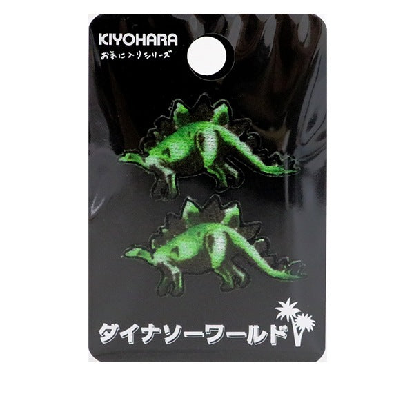 Заплатка "Любимая серия вышивка -Print MiniЗаплатка Stegosaurus Mow765" KIYOHARA