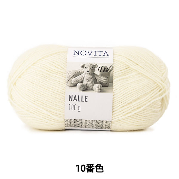 Fall and winterYarn "NALLE 10th color White" novita Novita