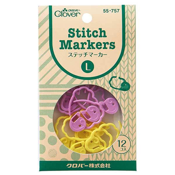 編み物用品 『ステッチマーカー L 55757』 Clover クロバー – Yuzawaya