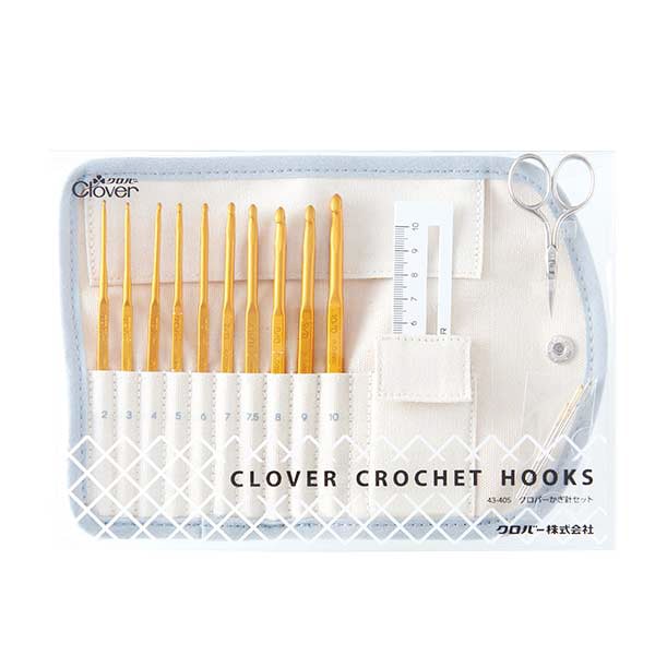 編み針 『かぎ針セット 43-405』 Clover クロバー – Yuzawaya