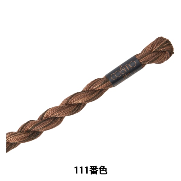 خيط التطريز "COSMO رقم 5 خيط التطريز الموسمي رقم 111 اللون" LECIEN Lecien كوزمو كوزمو