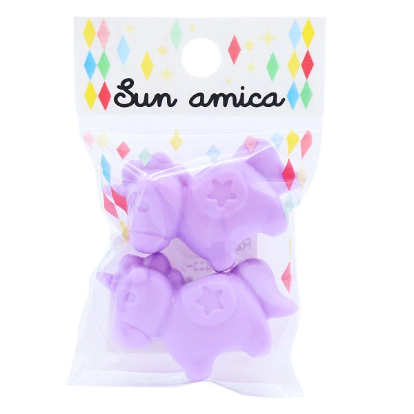 أجزاء الحرف اليدوية "حلقة نهاية يونيكورن الأرجواني REY-03"