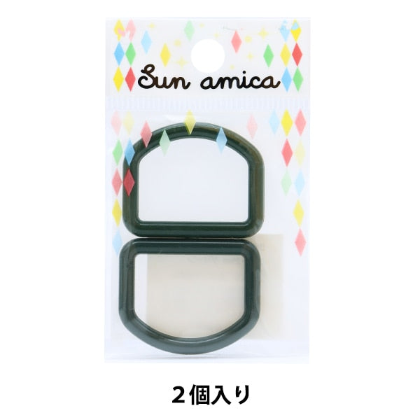 수예부품 "d-can 2.5cm 녹색 DKN-7"