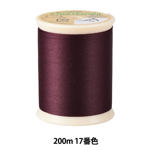 Sewing machine thread "King leather sewing machine thread #30 200m 17th color" FUJIX Fujix