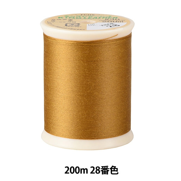 Sewing machine thread "King leather sewing machine thread #30 200m 28th color" FUJIX Fujix