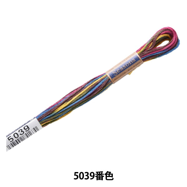 ВышивкаНитки "Сезоны (сезон) № 25Нитки 5039 № "Лекен Lecien Cosmo Cosmo