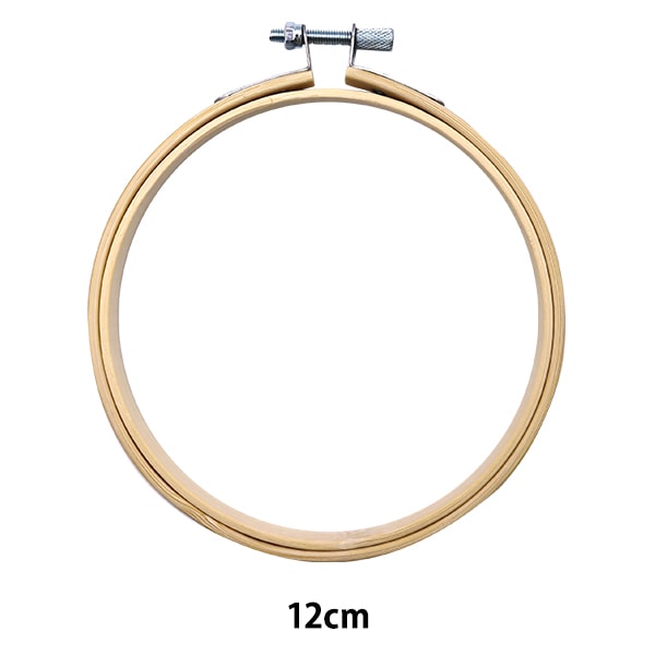 刺しゅう枠 『刺繍枠 12cm 竹製 RS-432』 ERUBERU エルベール – Yuzawaya