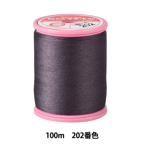 Sewing machine thread "Shappespan thick ground #30 100m 202 color" FUJIX Fujix