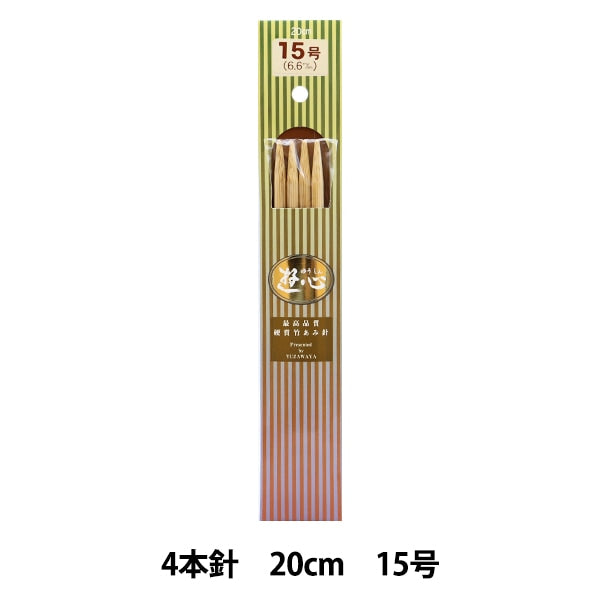 Stricknadeln "Hartes BambusStricknadeln 4 Nadel 20 cm 15 "