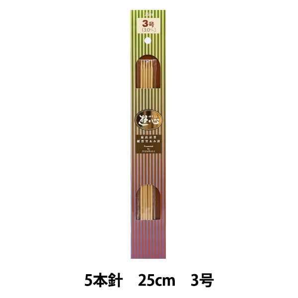 إبر الحياكة `` الخيزران الصلبإبر الحياكة 5 ابر 25 سم رقم 3 يوشين يوشين