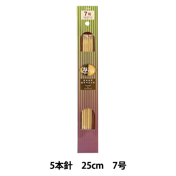 إبر الحياكة `` الخيزران الصلبإبر الحياكة 5 ابر 25 سم رقم 7 يوشين يوشين