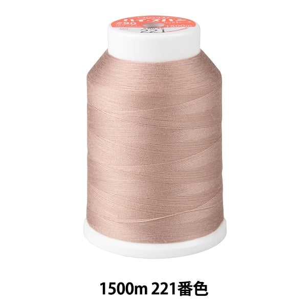 خيط ماكينة الخياطة ``قفل عالي المدىخيط ماكينة الخياطة #90 1500 متر اللون 221” فوجيكس فوجيكس