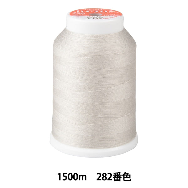 خيط ماكينة الخياطة ``قفل عالي المدىخيط ماكينة الخياطة #90 1500 م اللون 282 فوجيكس فوجيكس