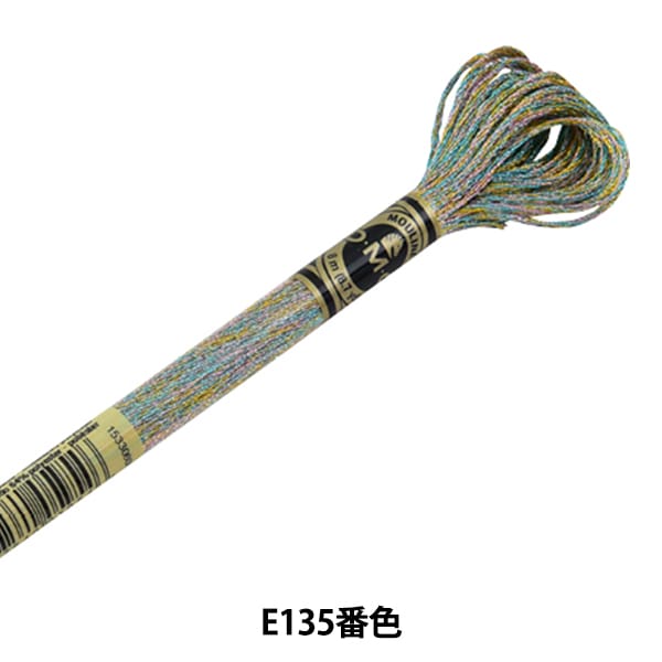 خيط التطريز "خيط تأثير الضوء DMC E135 اللون" DMC DMC