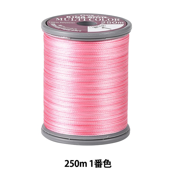 Нитки для швейной машины "King Star Multi Color #50 250M № 1" Fujix Fujix