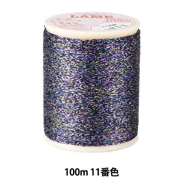 Hand-Nähgarn "Lame (lame) 100m 11. Farbe" Fujix Fujix