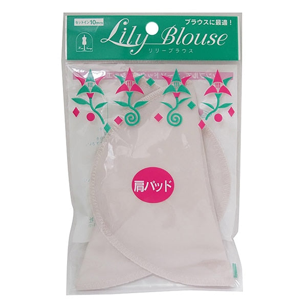 Schulterpolster "Lily Brouse Pat 10mm Lawy Tea 14-309" Kawaguchi Kawaguchi Oguchi
