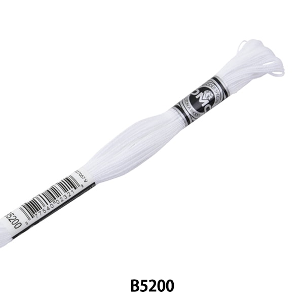 ВышивкаНитки "Вышивка DMC Obroader № 20Нитки B5200" DMC Diementea